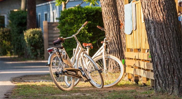 vélos au soleil