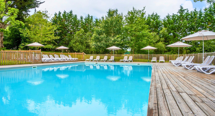 espace aqua, camping chateau la foret